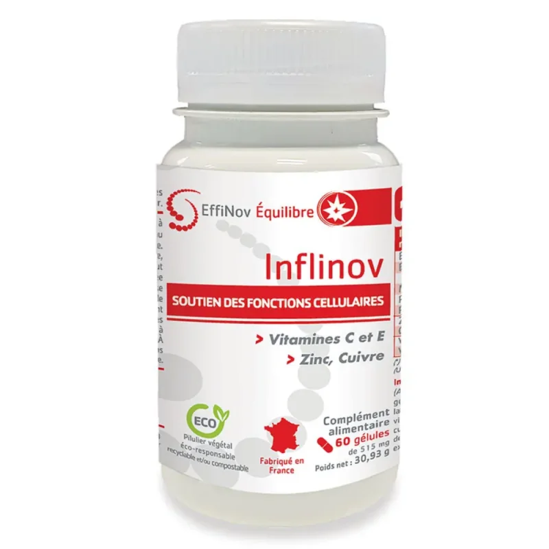 Effinov Nutrition Inflinov Soutien des fonctions cellulaires 60 gélules