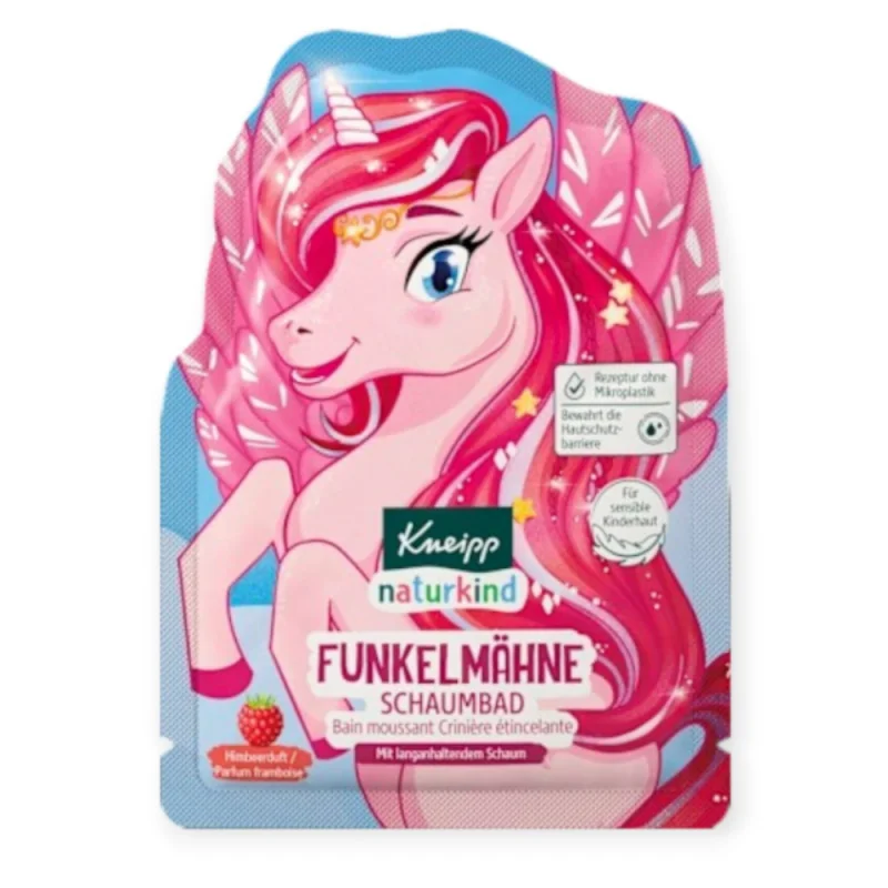 Kneipp Naturkind Bain Moussant Crinière Etincelante Parfum Framboise 40ml