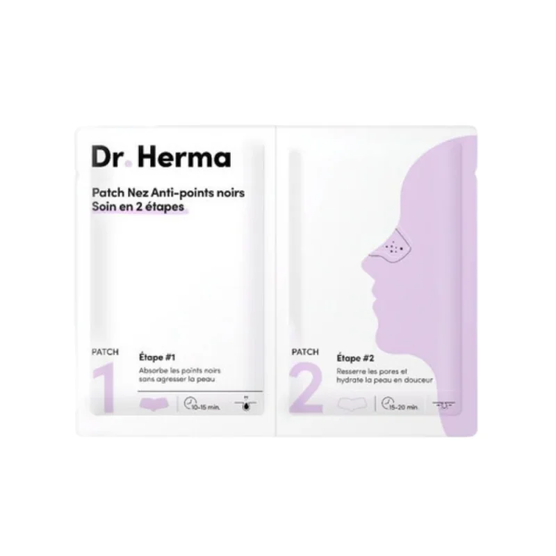 DR Herma Patch Anti-points Noirs 1 soin 2 patchs