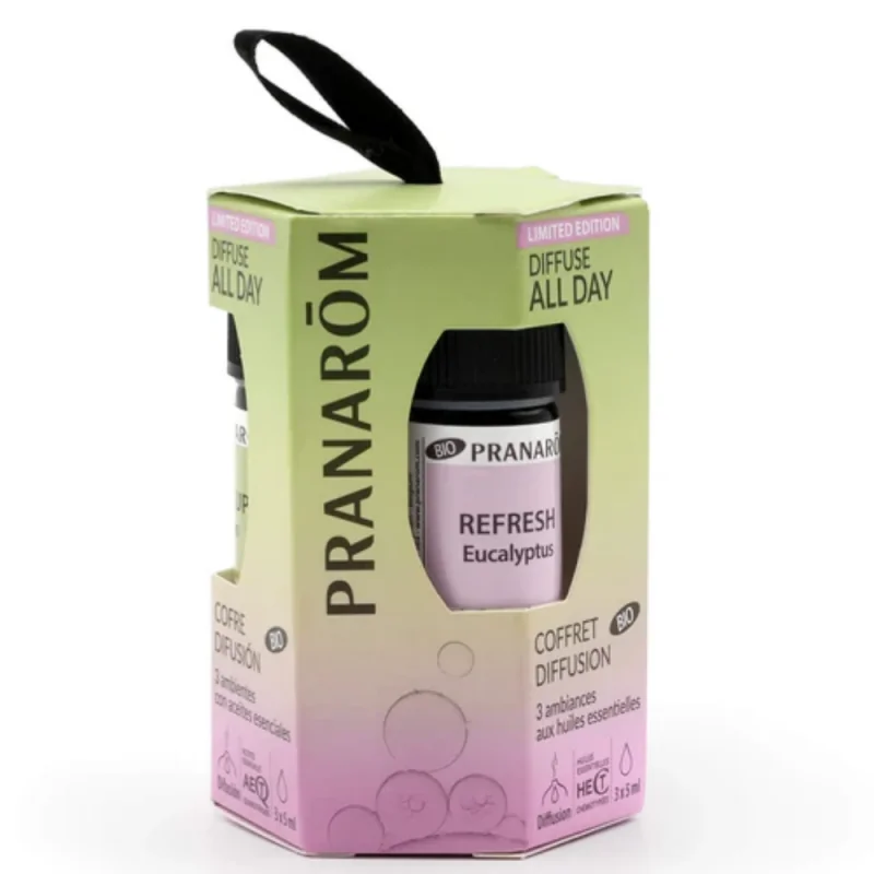 Pranarôm Coffret Diffuse All Day - Bio