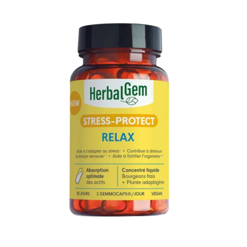 Herbalgem Gemmocaps® Stress-Protect Relax 30 Gélules