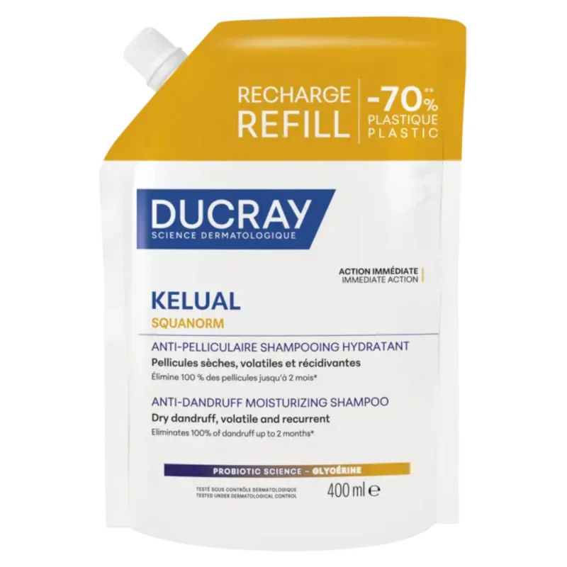 Ducray KELUAL SQUANORM 400 ml éco recharge