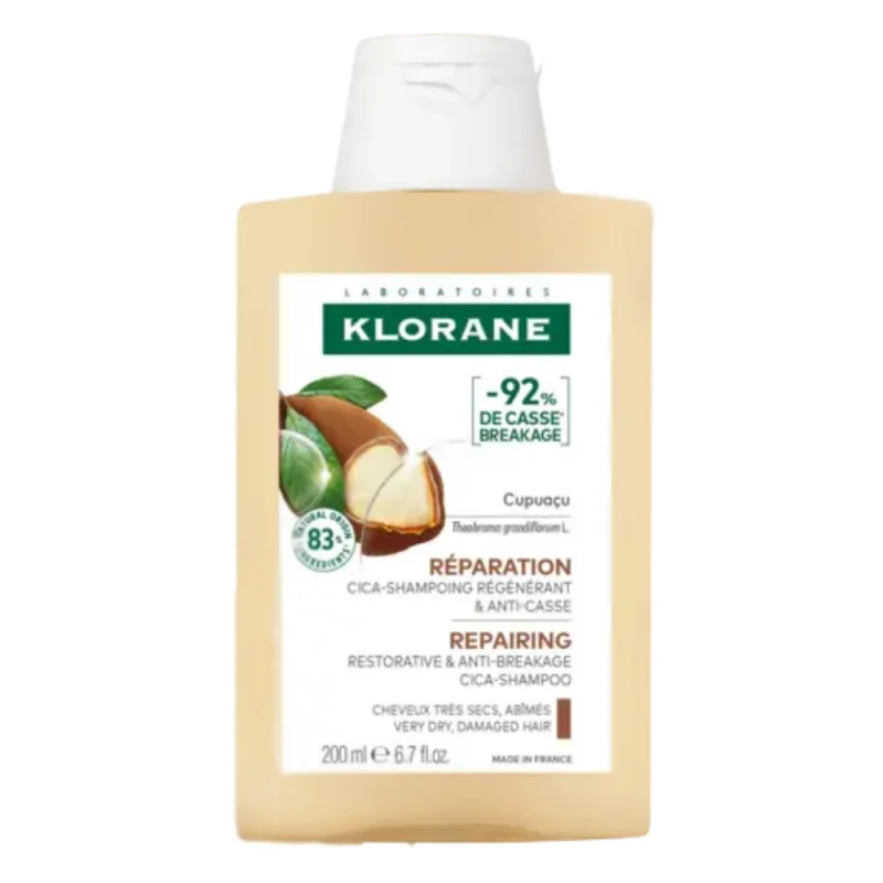 klorane Cica-Shampoing régénérant & anti-casse Cupuaçu 200ml