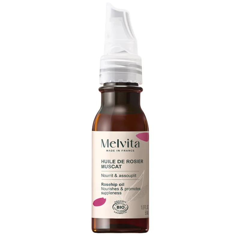 Melvita Huile de Rosier Muscat Bio 50ml