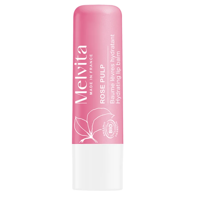 Melvita Baume Lèvres Hydratant Rose