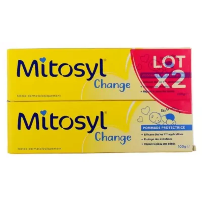 Mitosyl Change Pommade Protectrice Lot de 2 x 100 g