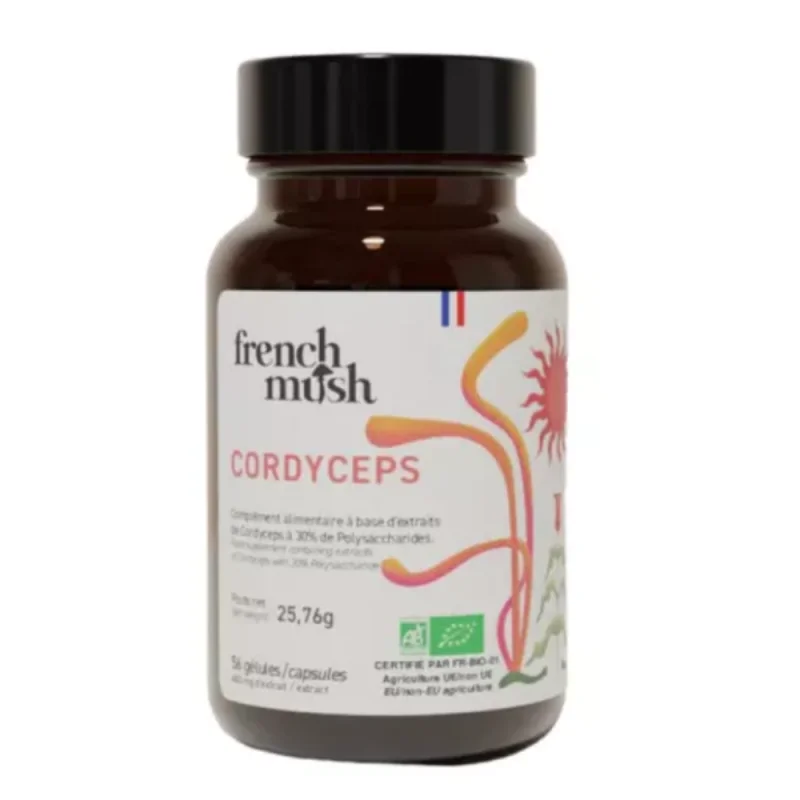French Mush Cordyceps Bio - 56 gélules