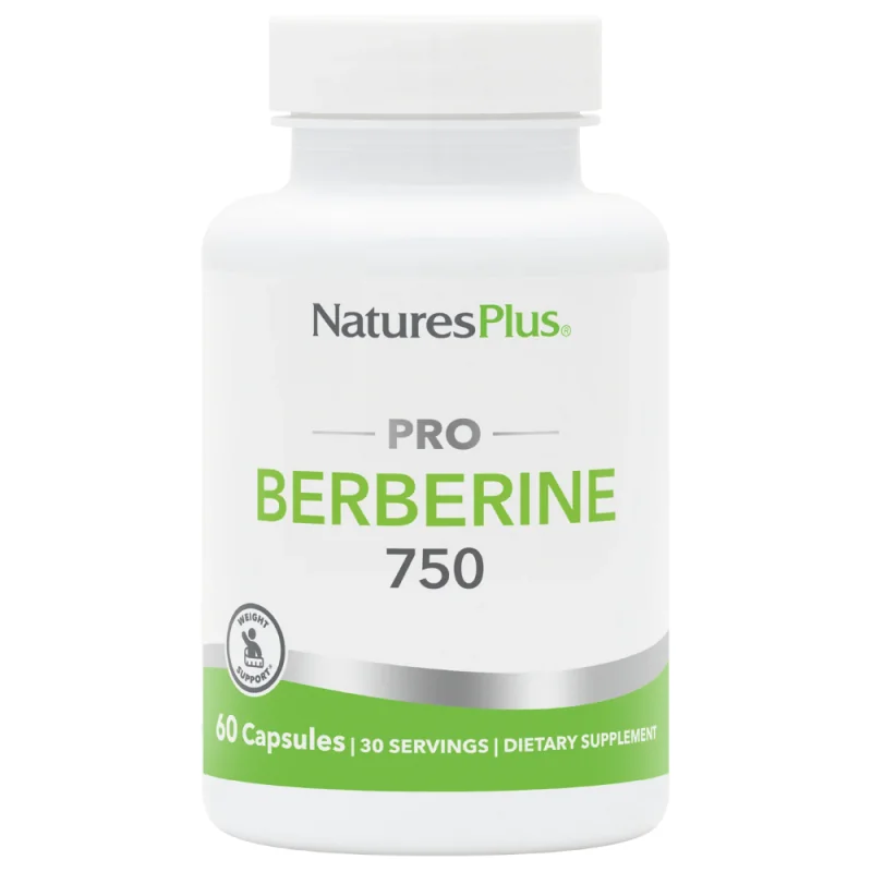 Nature Plus PRO BERBÉRINE 750 mg 60 capsules
