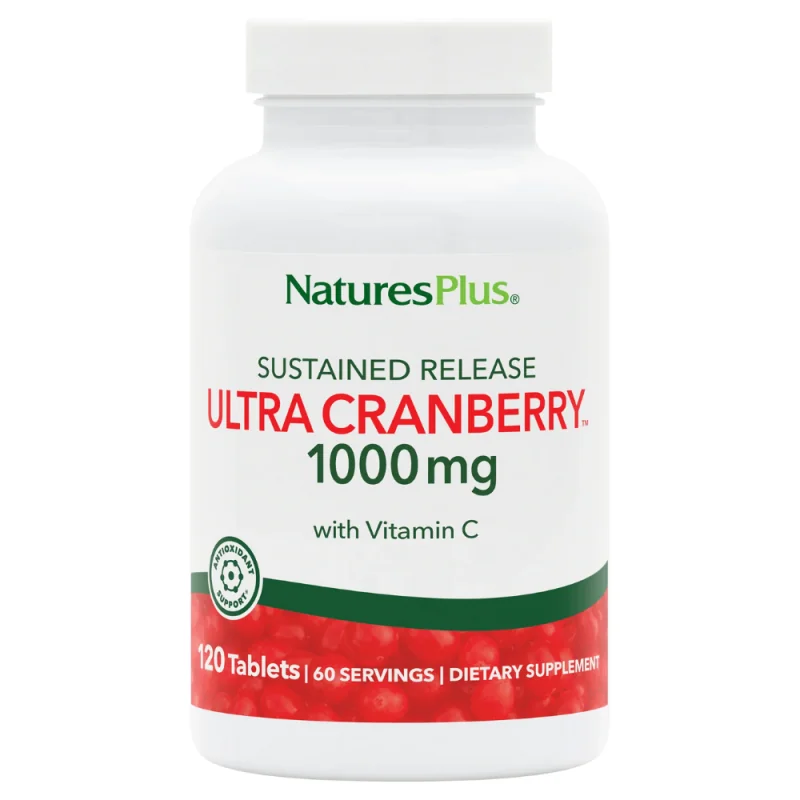 Natures Plus Ultra Cranberry 1000 mg 120 Tablets