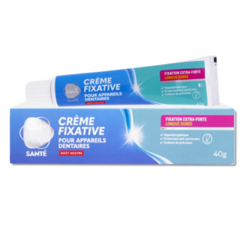 Pharmascience crème fixatrice pour appareil dentaire 45g