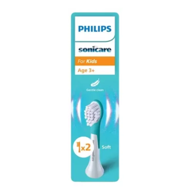 PhilipsSonicare For Kids HX6032/90 3 Ans+ 2 Têtes de Brosse de Rechange