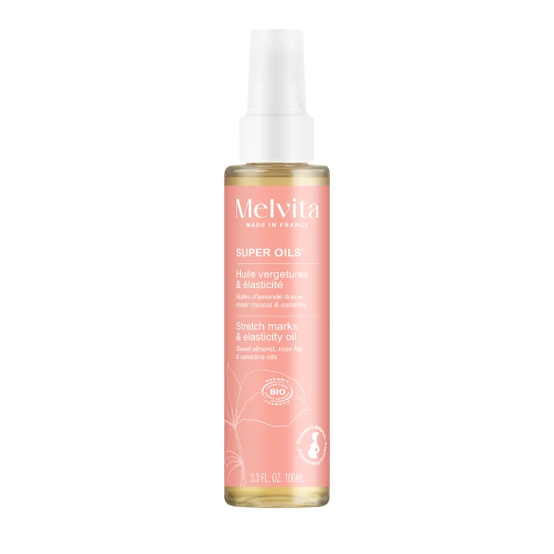 MELVITA Huile Corps Vergetures et Élasticité - 100 ml