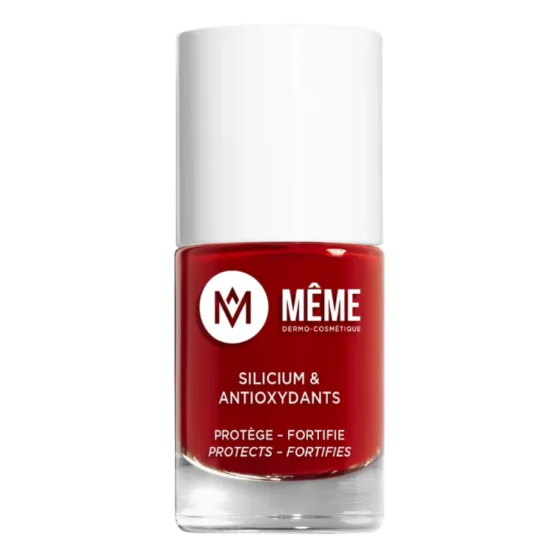 Même Vernis à Ongles au Silicium 02 Rouge, 10ml