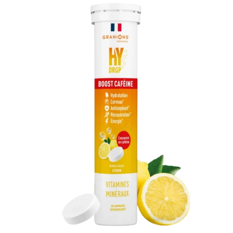 Granions Hydrop Boost Caféine 20 comprimés