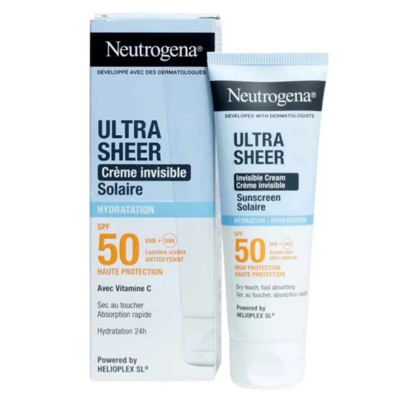 Neutrogena Ultra Sheer Crème solaire Hydratation SPF 50