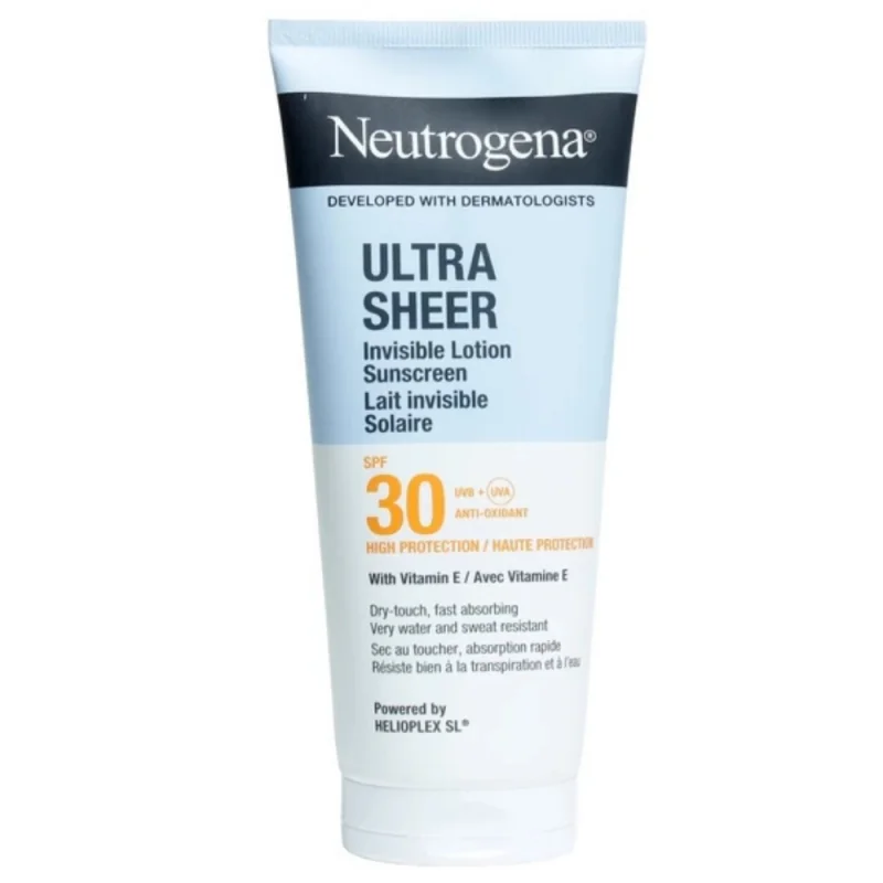 Neutrogena Ultra Sheer Lait solaire invisible SPF 30