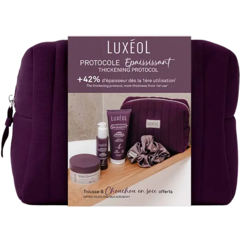 Luxéol Trousse Protocole Epaississant Cheveux Fins