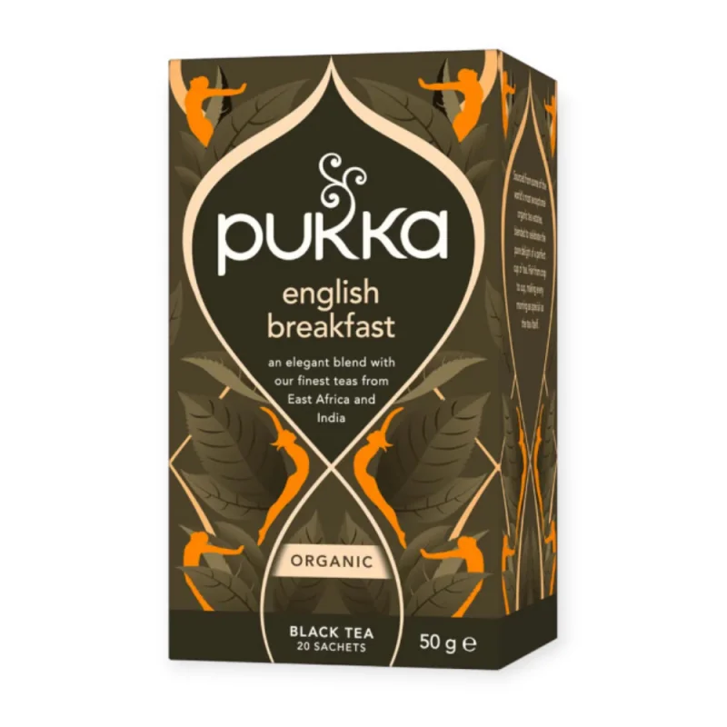 Pukka English Breakfast 20 sachets de thé noir