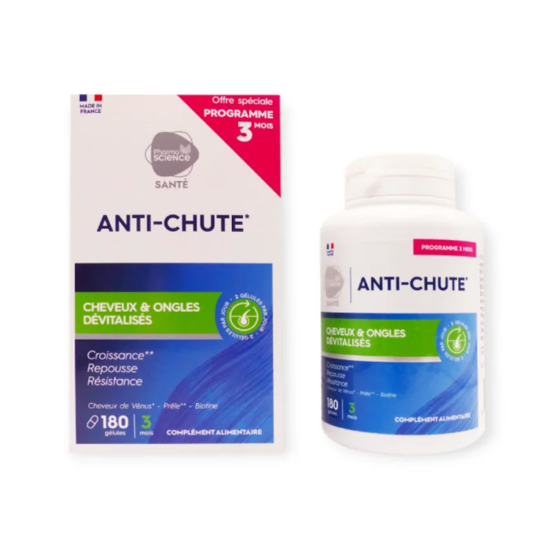 Pharmascience Anti-chute 180 gélules