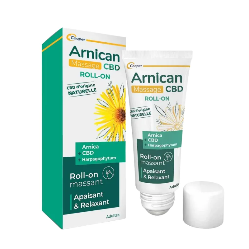 Arnican Roll-On Massant CBD Apaisant & Relaxant 50ml