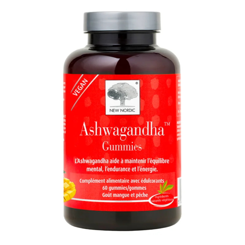 New Nordic Ashwagandha 60 gummies
