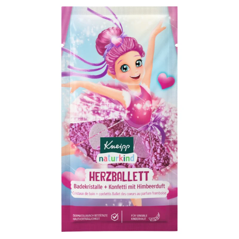 Kneipp Cristaux de bain & confettis Naturkind Ballet des Heures (40g)