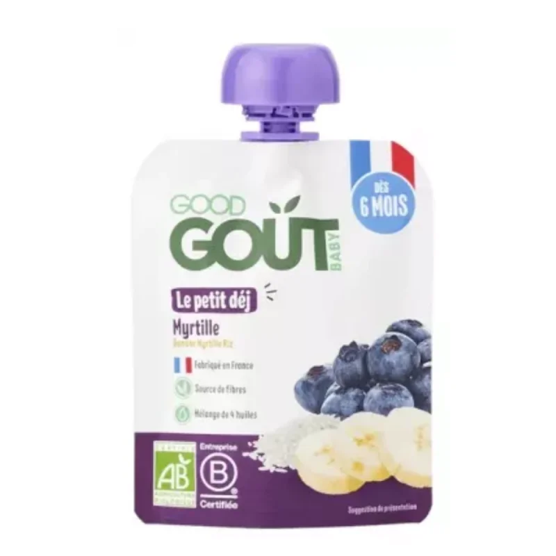 Good Goût Le Petit Déj Myrtille dès 6 Mois Bio 70 g