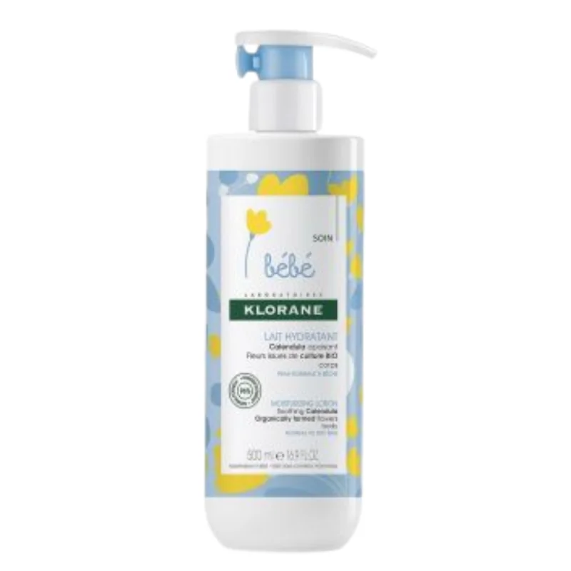 Klorane Lait hydratant pour bébé Lait pour le corps 500ml